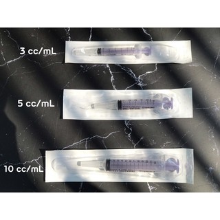 ราคาคืน Coins! ไซริงค์ป้อนยาเด็ก ไซริงค์ป้อนยา ไซริงค์ปลายยาว TERUMO ขนาด 3ml 5ml 10ml
