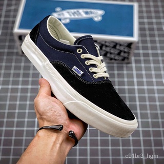 ของแท้ 100% Vans Vault Era OG LX รองเท้าลำลองที่ใส่สบาย รองเท้ากีฬา[1st สีดำ}017