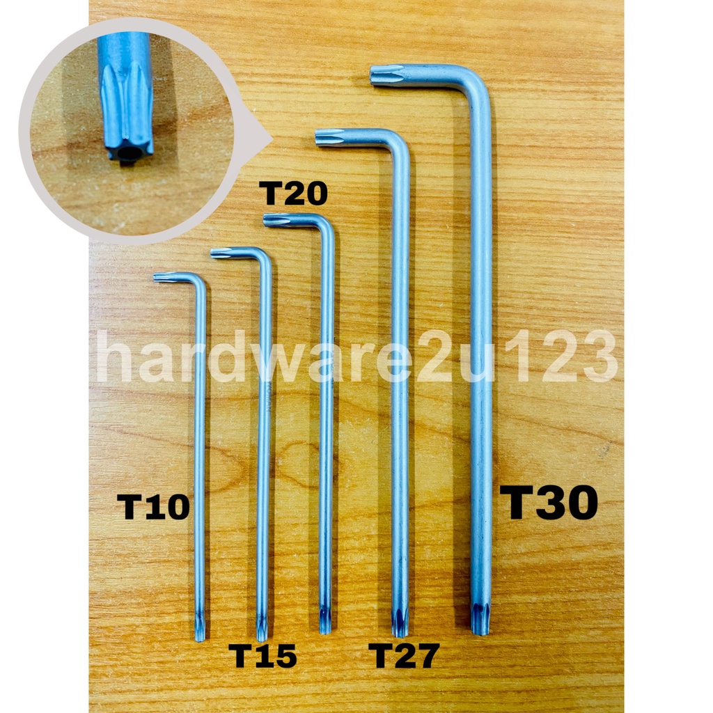 1 ชิ้น TM612 ประแจกุญแจ Torx สําหรับงานหนักยาวพิเศษ