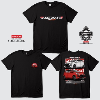 เสื้อยืด พิมพ์ลายรถยนต์ Karimake TOYOTA NEW AGYA GAZOO RACING V2S-5XL