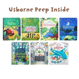 พร้อมส่ง Usborne Peep Inside หนังสือนิทานภาษาอังกฤษ 7 เล่ม