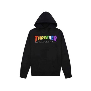 THRASHER RAINBOW MAG HOODIE