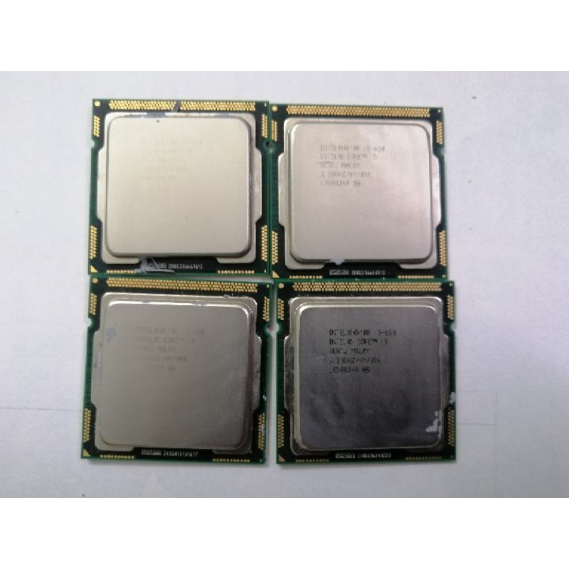 INTEL i5-i7 มือ สอง ราคา ถูก ซีพียู CPU 1156  มือสอง