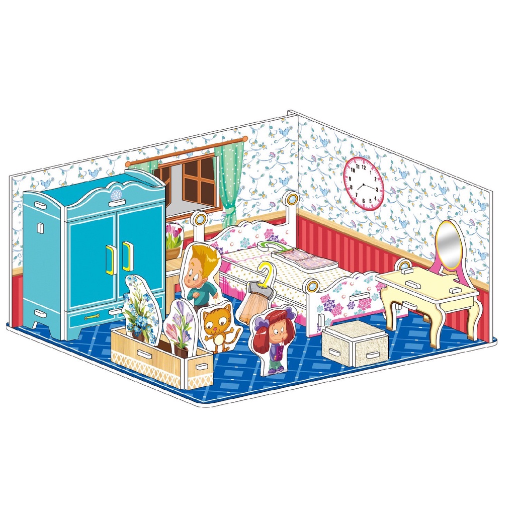 ของเล่นตัวต่อ โมเดลรถยนต์ 3D แฮนด์เมด DIY ตัวต่อกระดาษ - รูปที่ 5