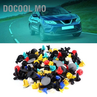 Docool Mo หัวเข็มขัดกดสกรูสําหรับติดประตูรถยนต์ 200 ชิ้น