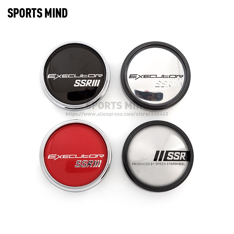 4 ชิ้น/ล็อต 66 มม.รถศูนย์ล้อสําหรับ SSR ล้อสัญลักษณ์โลโก้ CE28 ขอบ TE37 Tokyo Time Attack