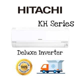 🔥 Hitachi แอร์ติดผนัง Deluxe Inverter ที่สามารถล้างแอร์เองได้ รุ่น RAS-KH10CLT KH13CLT KH18CLT KH24CLT