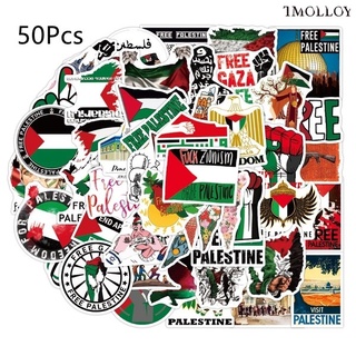 [T] สติ๊กเกอร์ Palestine กันน้ํา 50 ชิ้น/ชุดสําหรับตกแต่งของเล่น