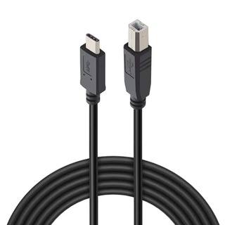 Type-C Cable to Printer สายไท๊ซีปริ๊นเตอร์2.0 สายแข็งแรงทนทาน ขนาดสายยาว2เมตร