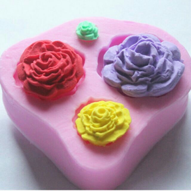 ซิลิโคน mold กุหลาบ M57