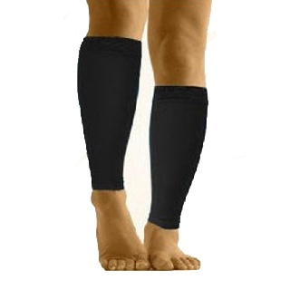 ปลอกรัดน่อง รุ่น Sports compression calf sleeves (สีดำ)