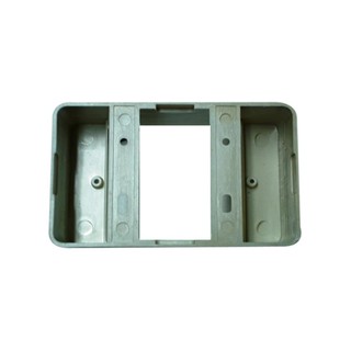 กล่องสายไฟ บล็อกลอย 2x4 นิ้ว JSN ท่อร้อยสายไฟ อุปกรณ์ งานระบบไฟฟ้า PLASTIC BOX JSN 2X4"