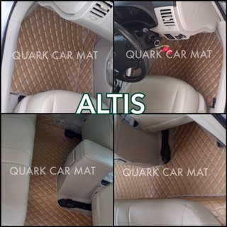 พรมรถยนต์ ALTIS อัลติส 2007-2012 ลายVIP เต็มคัน พร้อมส่งทุกสี