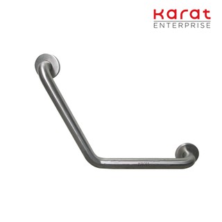 Karat Faucet ราวทรงตัว รูปตัววี ขนาด 30x30 ซม. (Ø 32 มม.) (สแตนเลส 304) รุ่น KB-12-834-ST(V)