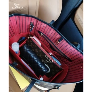 ที่จัดระเบียบกระเป๋า Lv Speedy 25 30 35 Neverfull longchamp Kanda Bag in bag organizer