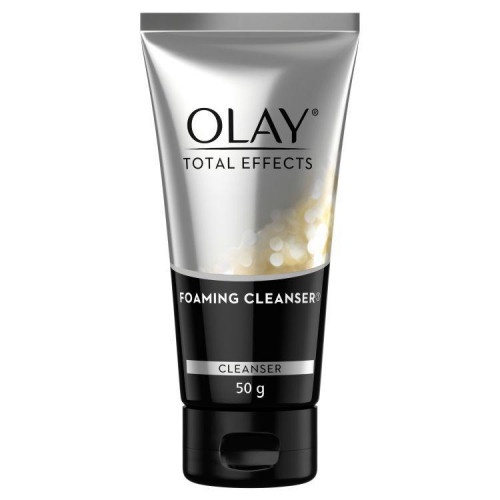 OLAY Total Effects Foaming Cleanser โอเลย์ โททัล เอฟเฟ็คส์ โฟมมิ่ง คลีนเซอร์ 50g.