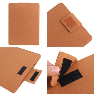IMIHAN1 e-Reader Sleeve, Felt 6 6.8 7 10 11 นิ้วถุงเก็บแท็บเล็ต,ทนต่อการสึกหรอกันกระแทกป้องกันรอยขีดข่วนกระเป๋าถือสําหรับ Kindle Paperwhite/Kobo/Boox/Surface/ธุรกิจ