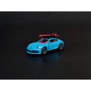 majorette porsche 911 carrera s สีฟ้า