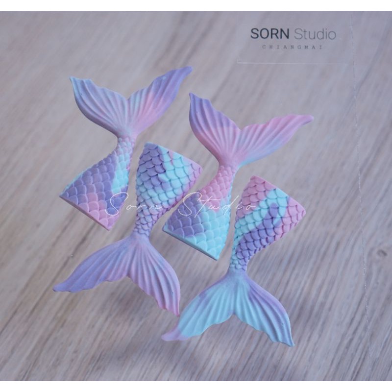 Sorn Studio ฟองดอง "หางนางเงือก สี Fairy tale" (4 ชิ้น/กล่อง)