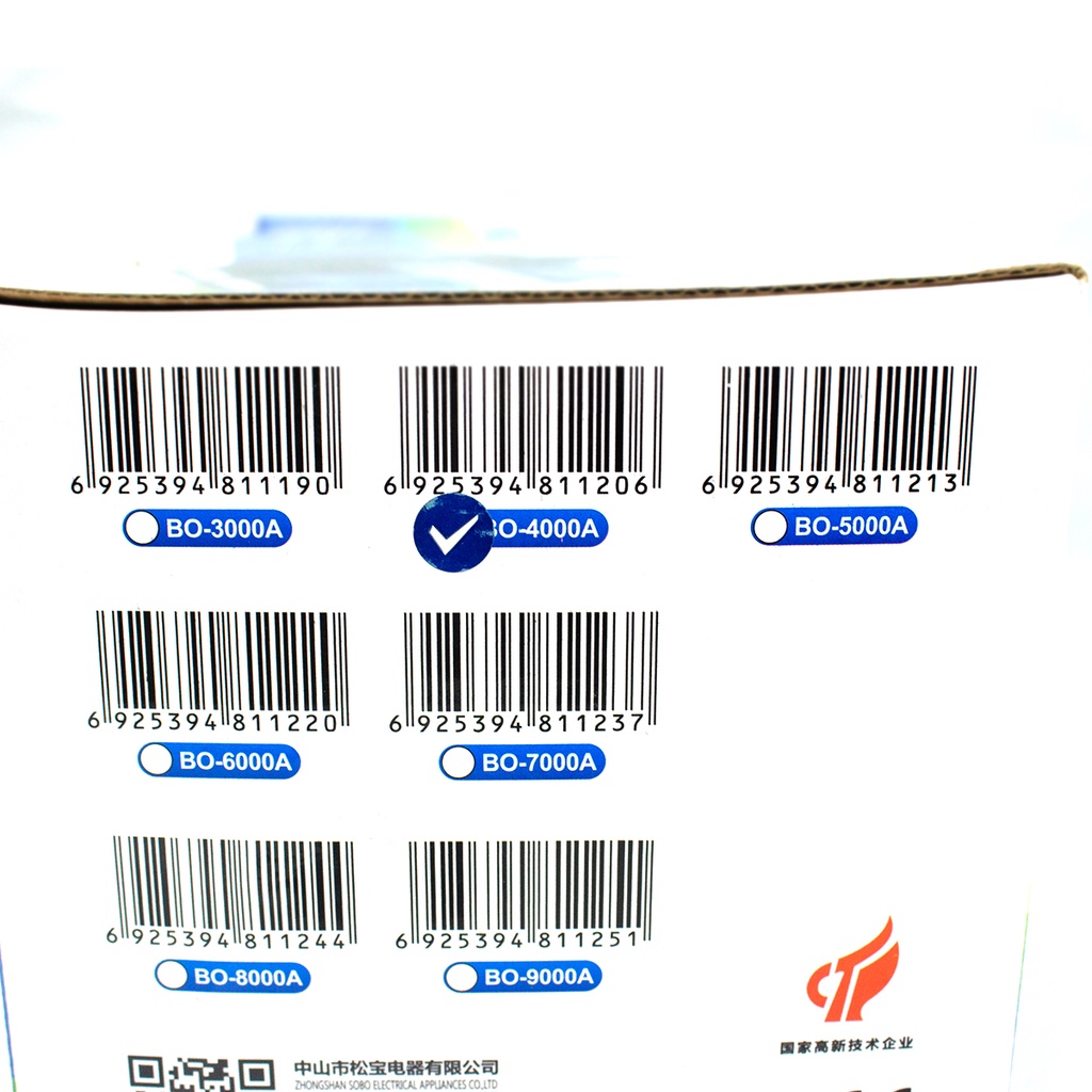 ปั๊มน้ำประหยัดไฟ SOBO BO-4000A ECO Water Pump 25 W ปั๊มน้ำพุ ปั๊มน้ำตก ปั๊มแช่ ปั๊มบ่อปลา BO4000A