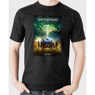 Ghostbusters Afterlife เสื้อยืดลําลอง ผ้าฝ้าย 100% แขนสั้น พิมพ์ลาย lelaki สีดํา พลัสไซซ์ XS-XXXL ของขวัญวันเกิด สําหรับผู้ชาย