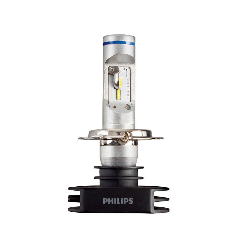 หลอดไฟหน้ารถ Philips H4 Hi/Lo X-treme Ultinon LED 6200K ตัวท้อปสุด
