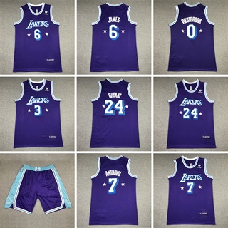 เสื้อกีฬา ปักลาย Los Angeles Lakers Jersey 2022