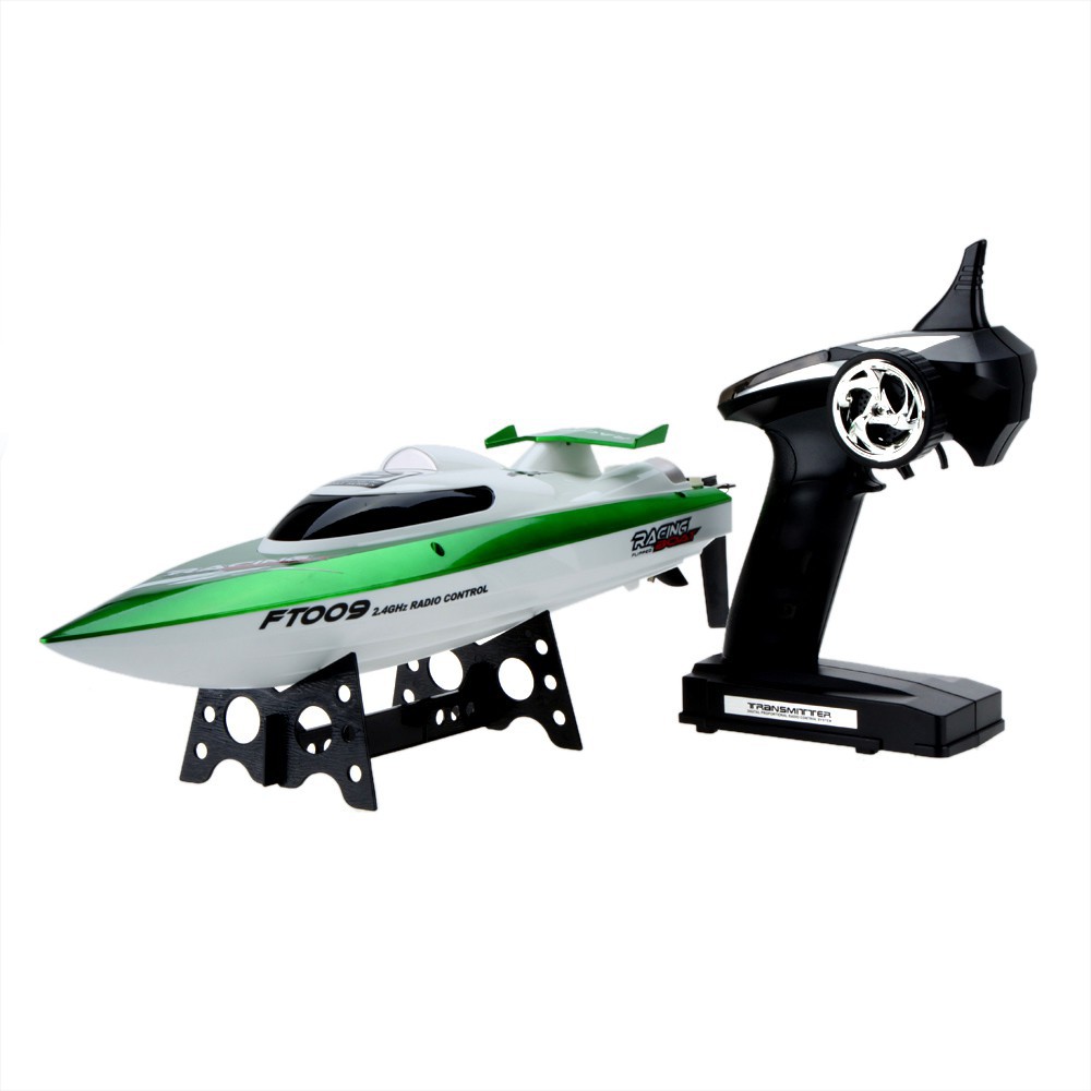 เรือบังคับวิทยุ  Fei Lun Speedboat รุ่น FT-009 สีเขียว.