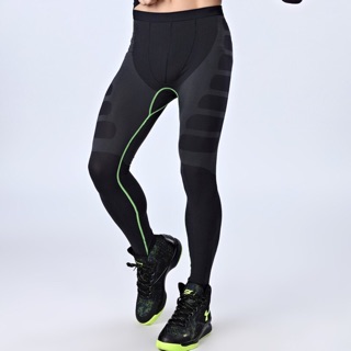 ✅ลดล้างสต๊อก Compression Leggings F1 BlackRed &amp; BlackGreen