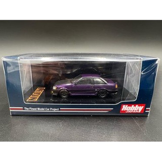 Hobby JAPAN  /Toyota COROLLA LEVIN GT APEX 2door AE86 Carbon Bonnet Purple / Black