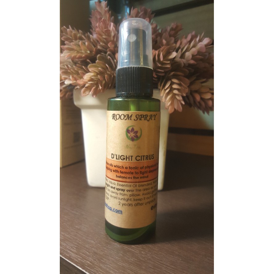สเปรย์ฉีดห้อง  กลิ่นดีไลท์ ซีทรัส  Room Spray  Dlight Citrus