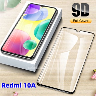 ฟิล์มกระจกนิรภัยกันรอยหน้าจอ แบบใส เต็มจอ สําหรับ Xiaomi Redmi 10A 10C 10 9C 10 A C HD Xiomi Redmi 10A