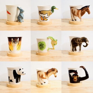 Part 1 : แก้วมัค เซรามิค รูปสัตว์ แก้วกาแฟ
