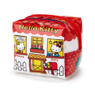 ซองซิบลูกเต๋า Hello Kitty 9 x 8 x 9 cm. / kt HelloKitty