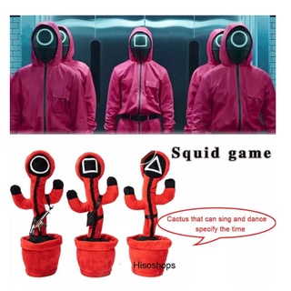 ตุ๊กตา SQUID GAME DANCE DOLL รุ่น TOP ตุ๊กตาสควิชเกมส์ ตุ๊กตาเต้นได้ บันทึกเสียงได้ พูดได้ พูดตามได้ มีเสียงดนตรีกว่า 72