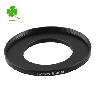 •37mm to 58mm Filter Lens 37mm-58mm Step Up Ring Adapter for Camera