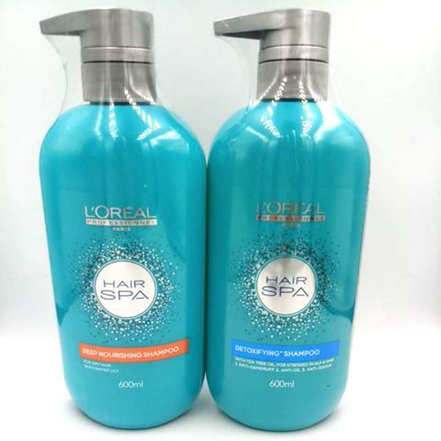 Hair spa shampoo แชมพู แฮร์สปา ลอรีอัล L'oreal loreal l oreal