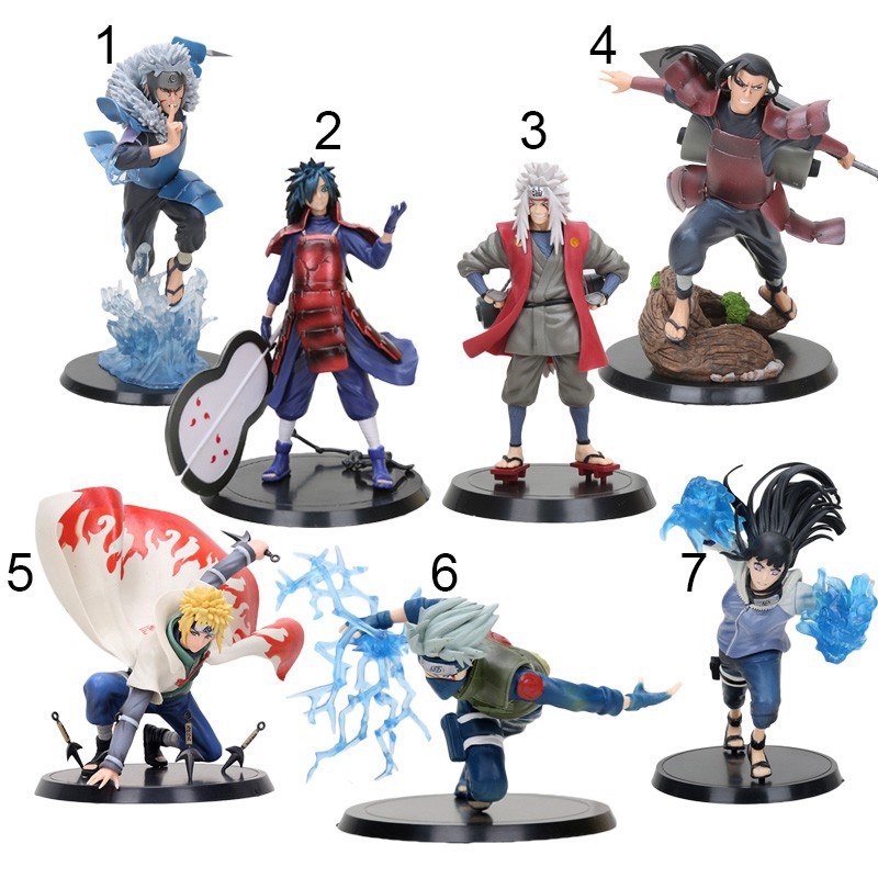 Naruto Shippuden Kakashi Namikaze Minato Jiraiya Hinata Hashirama Action Figure