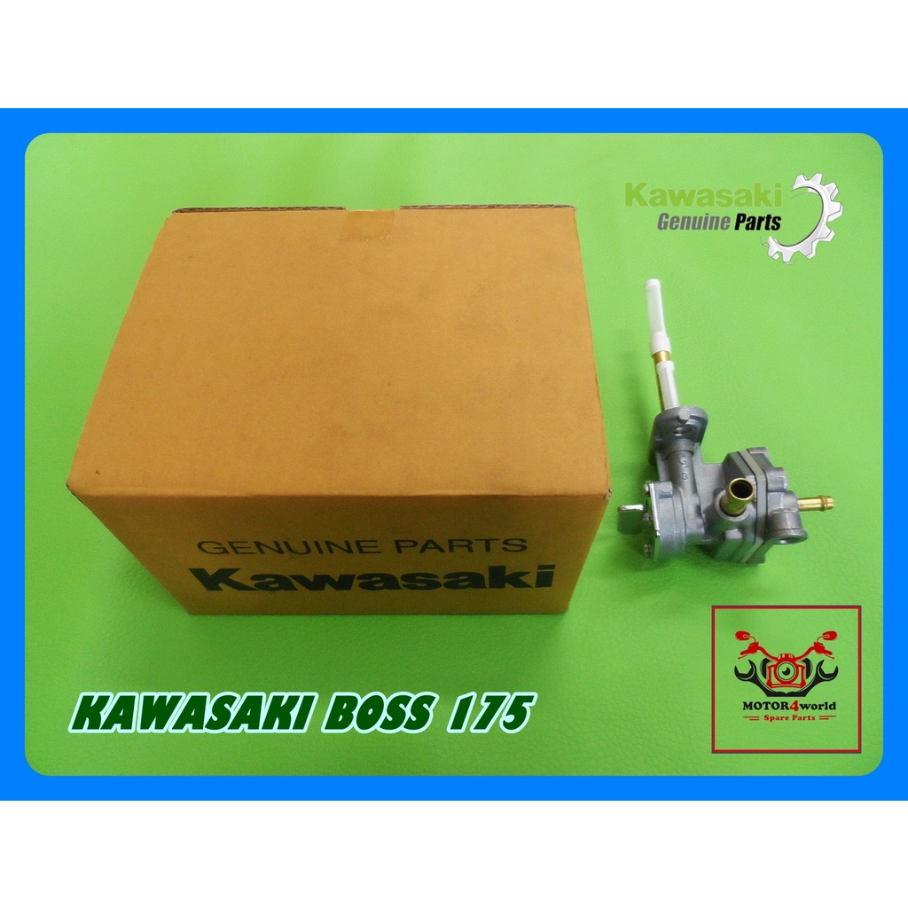 KAWASAKI BOSS175 -- FUEL TAP PETCOCK "GENUINE PARTS"  // ชุดก๊อกน้ำมัน ของแท้