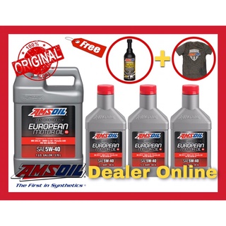 Amsoil European Premium Synthetic SAE 5w-40 น้ำมันเครื่องสังเคราะห์แท้ 100%