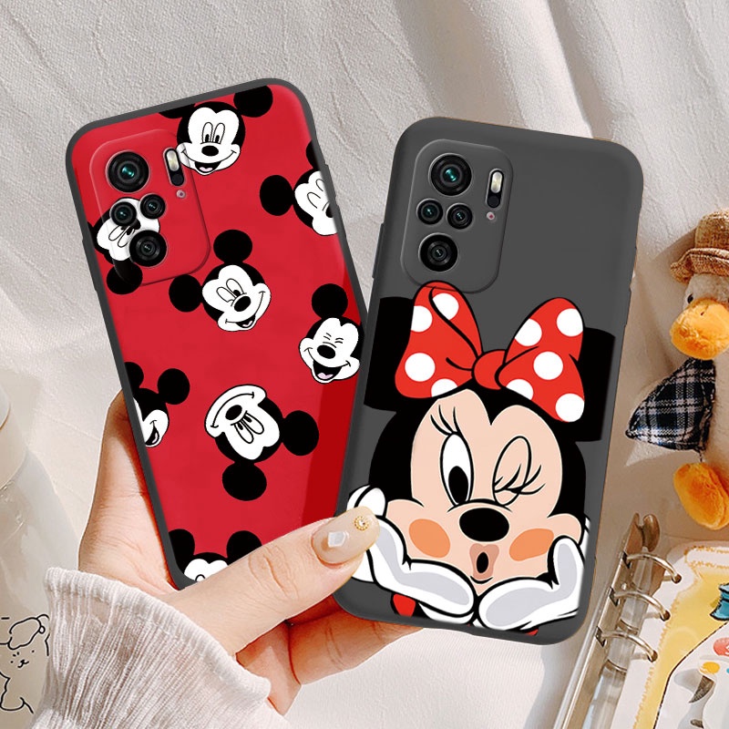 Mickey Minnie Duck Cute Cover For Xiaomi Redmi 7 7a Note 7 8 8t 9 Global 9t 10 5g 10s 11 Pro 11s 3921