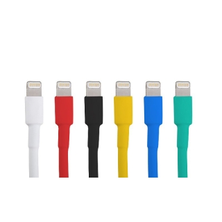โปรโมชั่น : ปลอกสายป้องกันสายเคเบิล USB สำหรับ iPhone X XR XS 8 7 6 5 จำนวน 5 ชิ้น