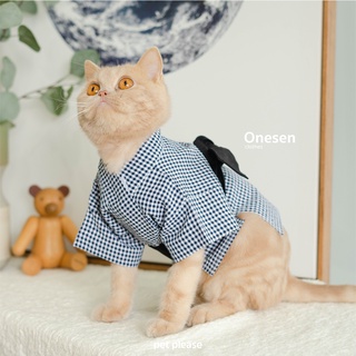 Onsen ชุดออนเซน ชุดสัตว์เลี้ยง เสื้อหมา เสื้อแมว l petplease