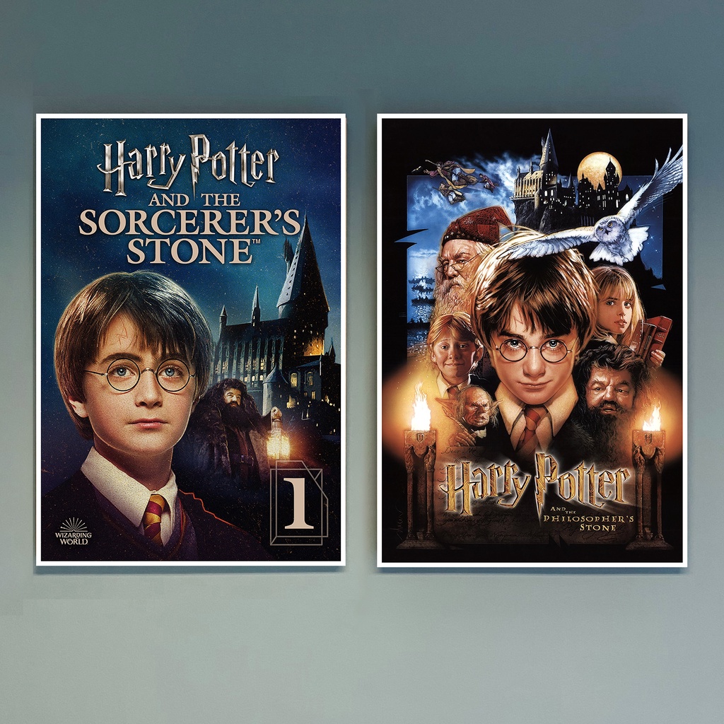 Harry Potter and the Philosopher's Stone Poster : โปสเตอร์แฮร์รี่ พอตเตอร์กับ ศิลาอาถรรพ์ (ภาค 1)