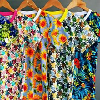 90 บาท #เสื้อยืดพิมพ์ลายน่ารัก สดใส