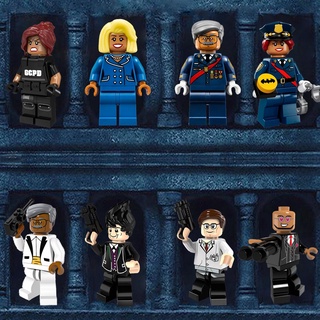 ฟิกเกอร์ Marvel Minifigures Commissioner Gordon Bruce Wayne Batman Penguin Hugo Strange Barbara บล็อกตัวต่อ ของเล่นสําหรับเด็ก