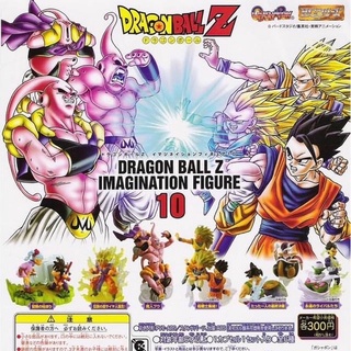 กาชาปอง งานฉาก ดราก้อนบอล HG Dragon Ball Z Imagination Figure 10 Gashapon (Set of 6)