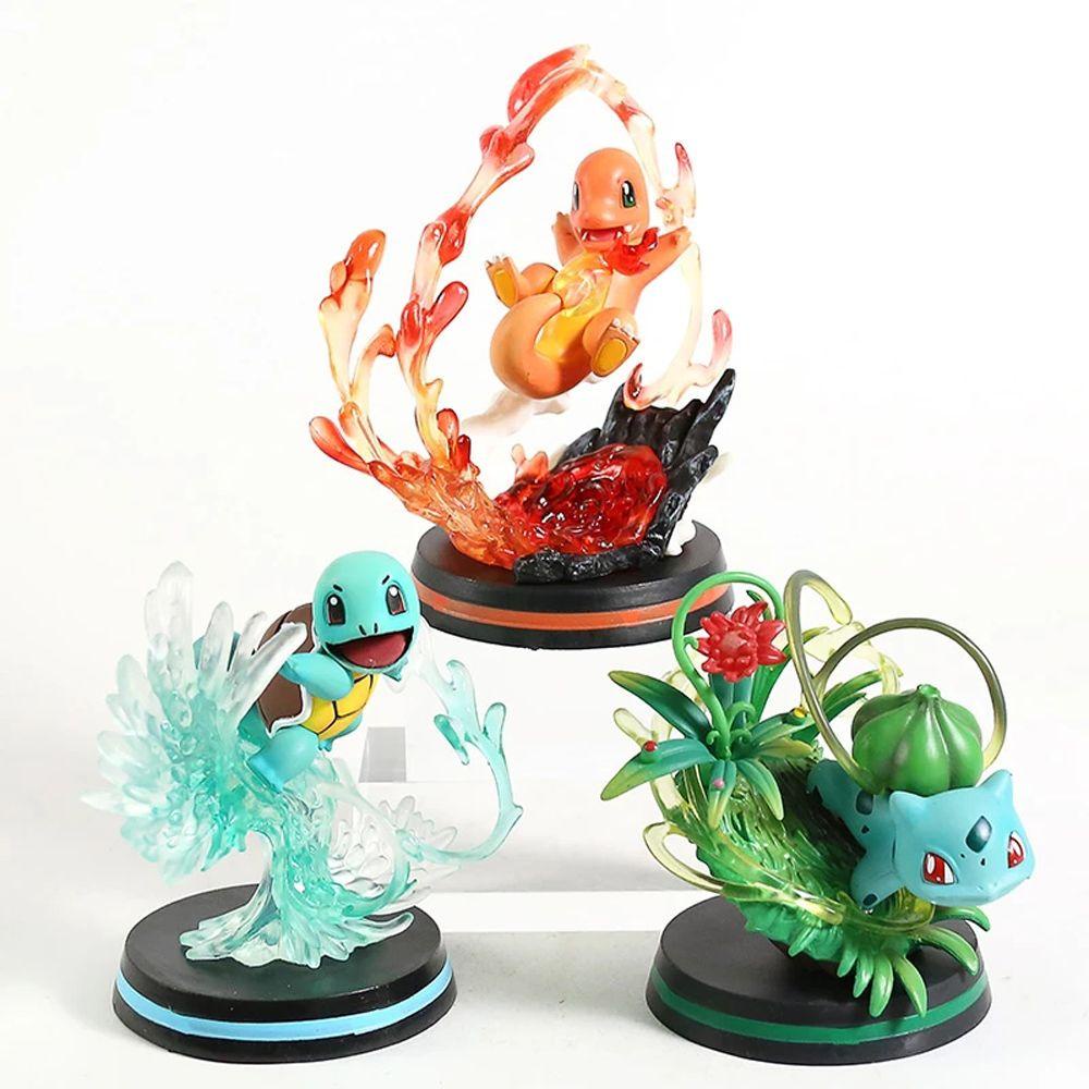 Twinkle1 โมเดลฟิกเกอร์ PVC รูปโปเกม่อน Bulbasaur Blastoise Mewtwo ของ ...