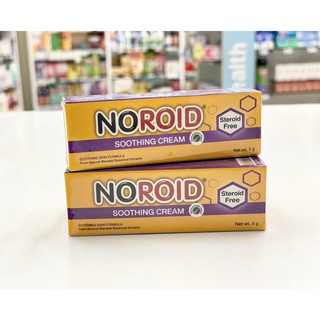 Noroid Soothing Cream 5 g ครีมทาแก้แพ้ แก้คัน หลังยุงกัด ใช้ได้ตั้งแต่เด็กแรกเกิด ไม่มีสเตียรอยด์