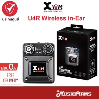 Xvive U4R in-ear monitor receiver ไวเลสอินเอียร์ + รับประกัน…